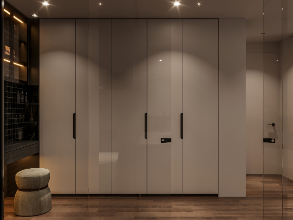 Custom wardrobe and storage design